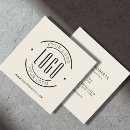 Search for ivory business cards Professional