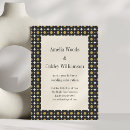 Search for mid century modern wedding invitations Retro