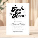 Search for 2nd two the moon birthday invitations Modern
