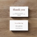Search for thank you for your purchase discount cards Minimalist
