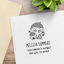 Search for mushroom rubber stamps Whimsical