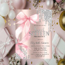 Recherche de bonbon moderne 16 invitations Argent