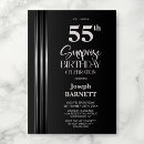 Search for surprise 55th birthday invitations Modern