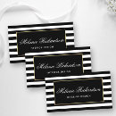 Recherche de cadre noir cartes visite Minimaliste