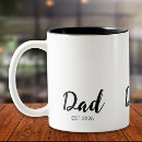 Search for script font mugs Black white