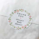 Search for garden baby shower stickers Pink