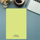 Search for initial post it notes Green
