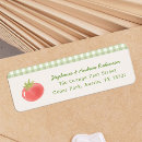 Search for to and from return address labels Red and green