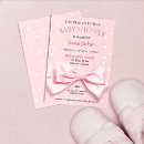 Search for polka dot bow invitations Mother to be