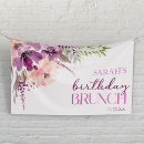 Search for purple flowers backdrops Birthday party