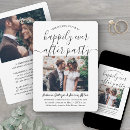 Search for only reception wedding reception invitations We got married