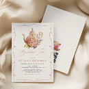 Search for elegant afternoon tea invitations Watercolor floral