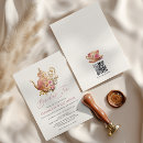 Search for elegant afternoon tea invitations Watercolor floral