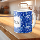 Search for cobalt mugs Watercolor
