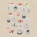 Search for nigiri stickers Sushi