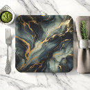 Search for marble plates Navy blue