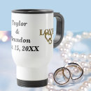 Recherche de cœur voyage mugs Amour