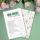 Search for who knows the couple best Bride