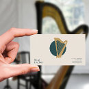 Search for harp business cards Music