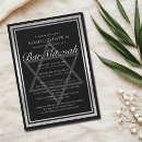 Search for cool bar bat mitzvah invitations Elegant