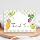 Search for vegetable thank you cards Little sprout