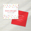 Search for dessert business cards Catering