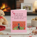 Search for lovers valentines day cards Dog