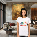 Search for human evolution tshirts Soccer