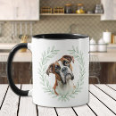 Search for white boxer mugs Watercolor