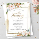 Search for golden wedding anniversary invitations Gold foil