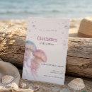 Search for jellyfish birthday invitations Under the sea