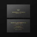 Search for gold law firm business cards Scales of justice
