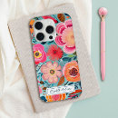 Search for floral monogram iphone cases Script typography