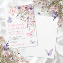Search for lavender princess baby shower invitations For her