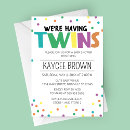 Search for having twins invitations Typography