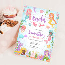 Search for little mermaid 1st birthday invitations Summer