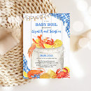 Search for crawfish baby shower invitations Crayfish