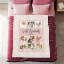 Search for photo collage blankets Bff