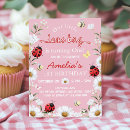 Search for ladybug 1st birthday Girl birthday party