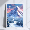 Search for winter landscape painting posters Snow