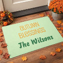 Search for unique doormats Autumn