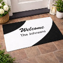 Search for creative doormats Black