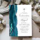 Search for teal and silver invitations Chic