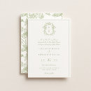 Search for colour monogram invitations Modern