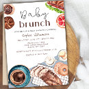 Search for breakfast baby shower invitations Modern