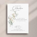 Search for lily funeral invitations Celebration of life