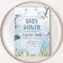 Search for under the sea invitations Dolphin