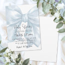 Search for bows or bowties invitations Mother to be
