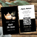 Search for tea business cards Elegant