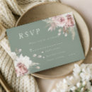 Search for floral wedding rsvp cards Pink